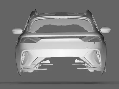 2019 ARCFOX ALPHA T 3D SCANNED MODEL 3D model 3D model