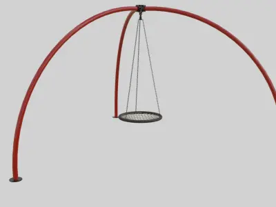 Playground Portal Swing - 03 3D model