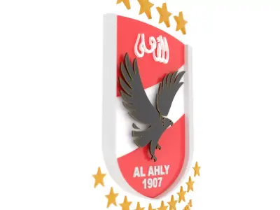 Al Ahly SC Logo 3D model