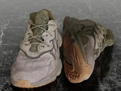 ADIDAS OZWEEGO TRACE 3D SHOES 3D model