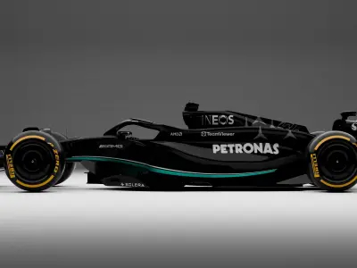 Mercedes AMG Petronas F1-Lewis Hamilton 3D model
