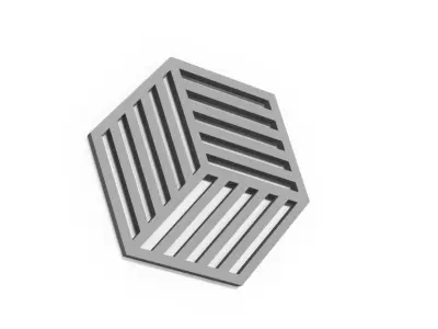 coaster glass-holder for 3d printing 3D print model