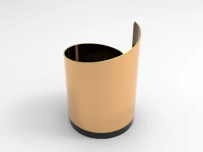 Kasy Candlestick Low-poly 3D model