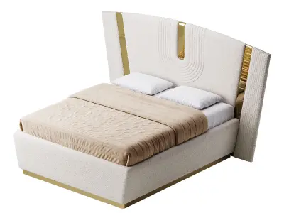 Oslov Luxury Bed 3D model