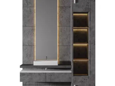 Luxury Bathroom 170 3D model