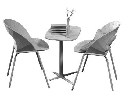 Davis Mudra Lift Table Set 3D model