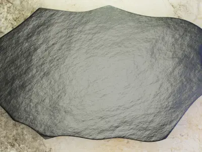 Natural stone table  3D model