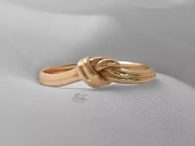 knot ring 3D print model