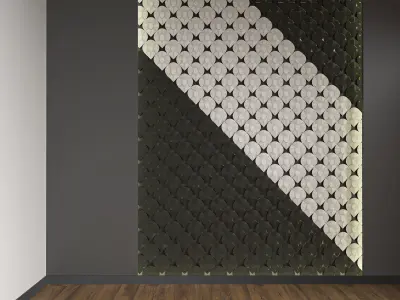 Decorative wall 3D model