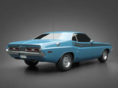 1971 Dodge HEMI Challenger 3D model