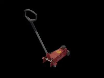 Car Jack Low-poly 3D model