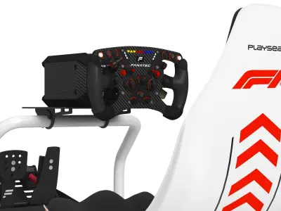 Playseat Formula Instinct F1 Edition Racing Simulator Seat 3D model