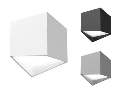 21147x Quadro Lightstar Ceiling light 3D model