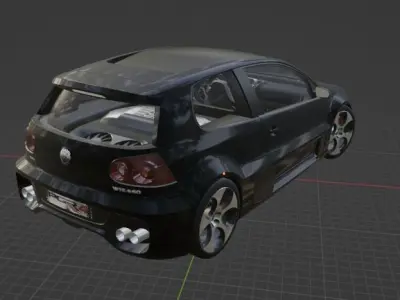 Volkswagen GTI W12 3D model