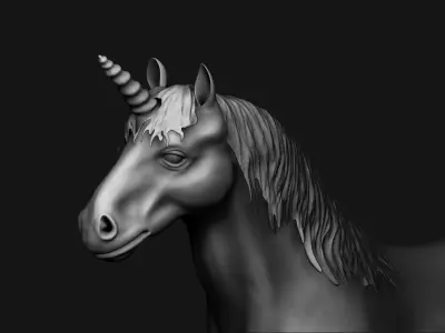 unicorn horse 3d print model 3D print model