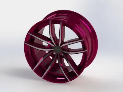 Cast rim NICHE SPORT SERIES VICE - M204 3D model