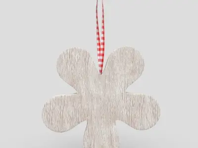 Deco Flower Low-poly 3D model