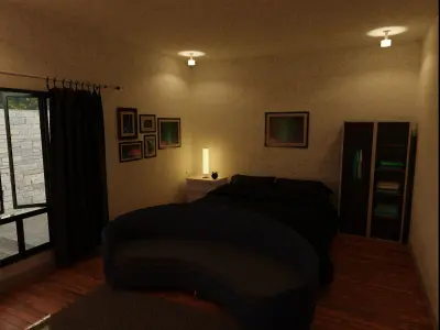 gaming room  3D model