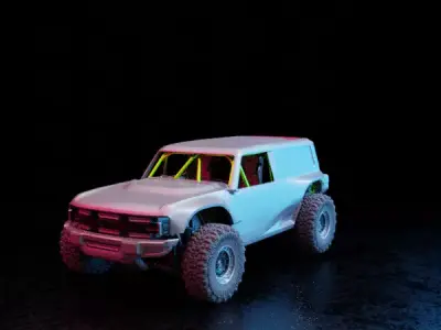 FULL KIT Bronco R Concept  3D print model