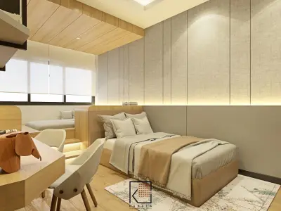 Design Interior Children Bedroom Kiyomi 3D model