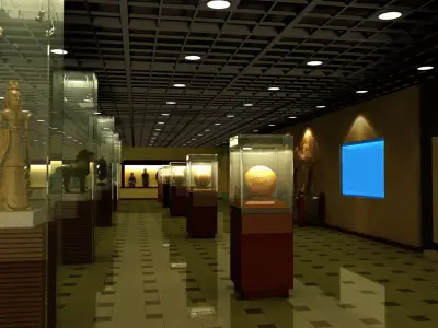 Football Museum 3D model