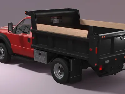 Snow Plow Truck 3D model