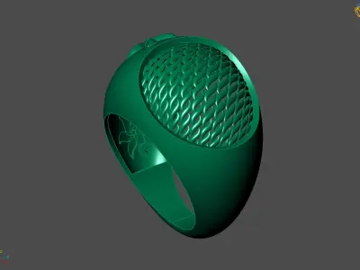 Plain Ring Women Ready STL 3DM Models Womens Rings 3D models 3D print model 24