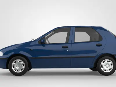 Fiat Palio 1996 - 2002 3D model