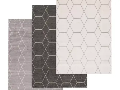 Rug Set 1833 3D model