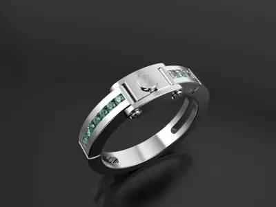 Ring like Cartier 3D print model