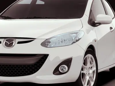 Mazda 2 2011 3D model
