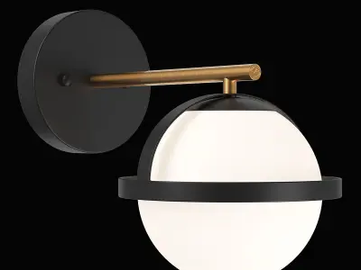 815617 Croco Lightstar Sconce 3D model