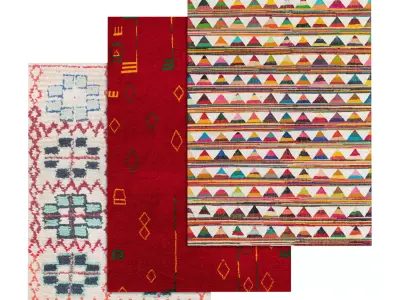 Rug Set 2027 3D model
