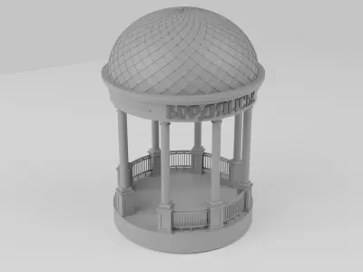 Berdyansk gazebo 3D print model