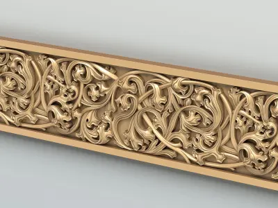 Molding 054 Gothic 3D model