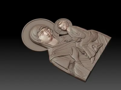 vergin mery orthodox 3D print model