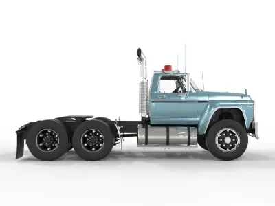 Generic Truck F-750 1978 Extended Cab  3D model