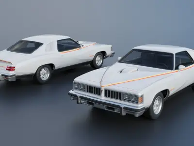 Pontiac Can Am 1977 3D print model