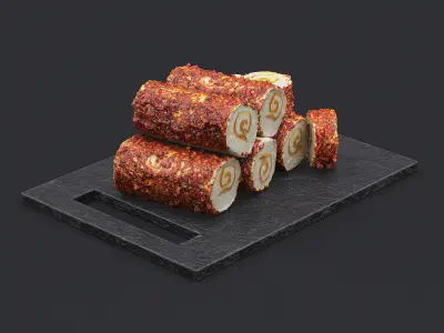 Cheese Board III 3D model