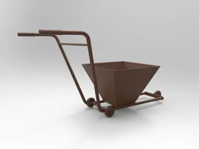 ground trolley 3D print model
