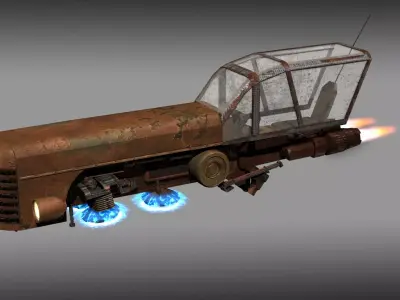 Land Skimmer 3D model