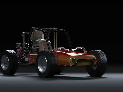 PUBG BUGGY  3D model