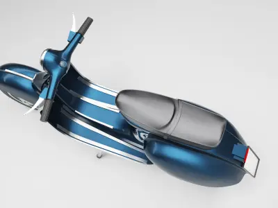 Piaggio Vespa 50 3D model