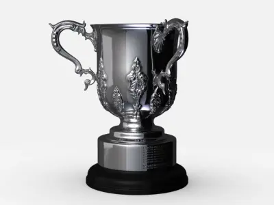 League Cup Trophy 3D model