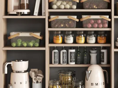 kitchen accessories N058 3D model