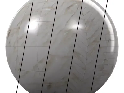 SeamlessMarbleSet01 - 4K - PBR - SBSAR Texture