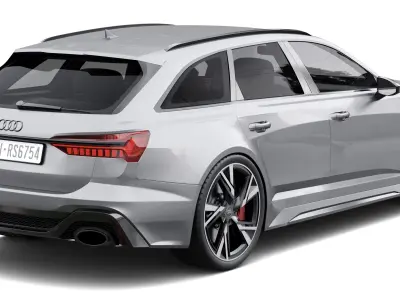 Audi RS6 Avant 3D model