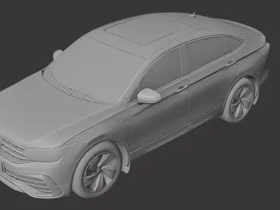 Volkwagen Tiguan  3D print model