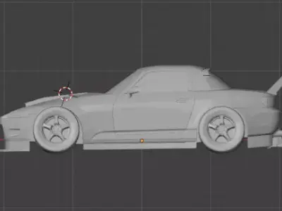 Honda S2000 Agrose  Shadow Design Body Kit 3D model