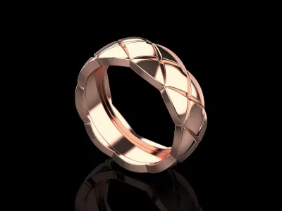 Coco Crush ring 20 - 20-5 Sizes N230 3D print model